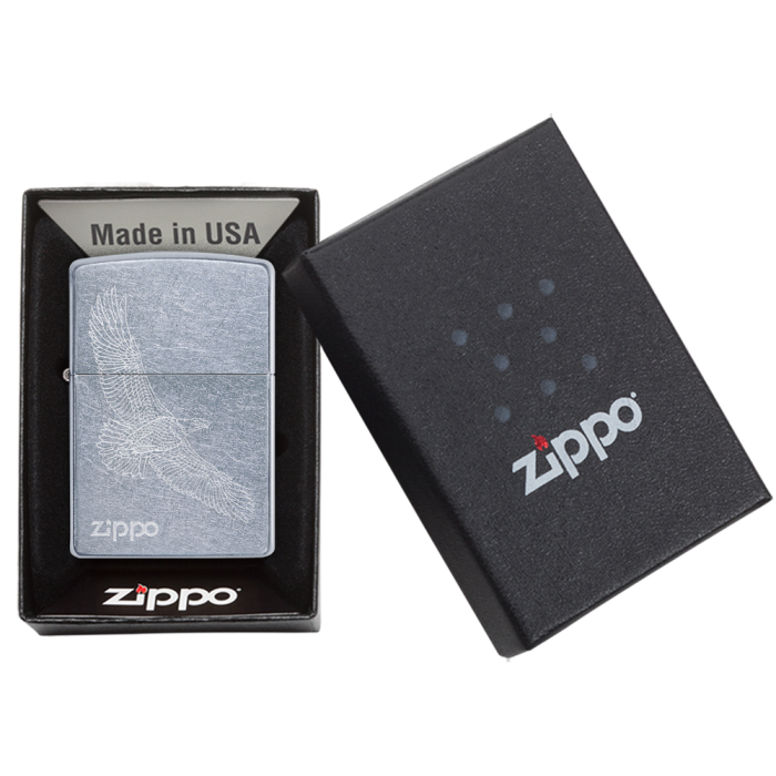 Benzínový zapalovač Zippo LARGE EAGLE DESIGN B