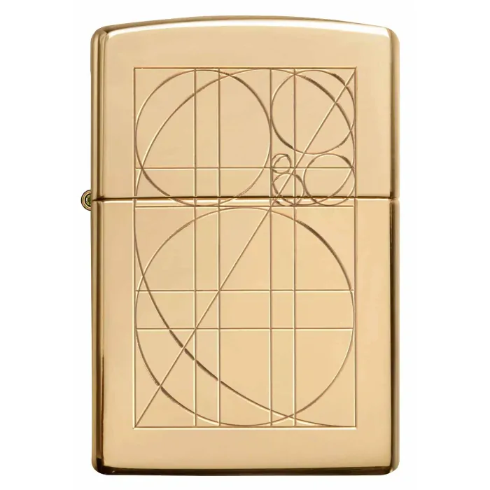 Benzínový zapalovač Zippo Armor® Golden Ratio