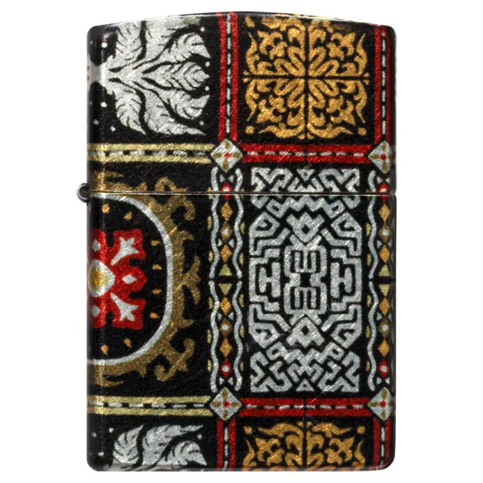 Benzínový zapalovač Zippo Tapestry Pattern Design