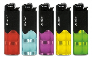 Zapalovač XLITE XHF8019S Shiny Metal