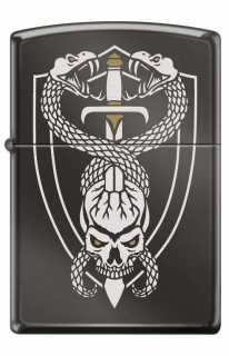 Zapalovač Zippo Serpent Shield Design
