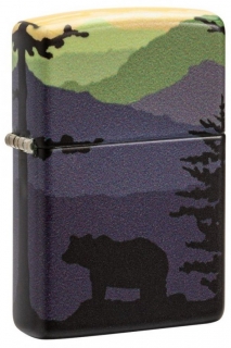 Benzínový zapalovač Zippo Bear Landscape Design