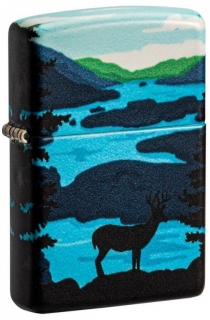 Benzínový zapalovač Zippo Deer Landscape Design