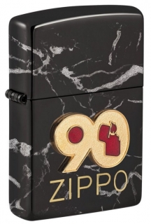 Benzínový zapalovač ZIPPO 90th Anniversary Commemorative