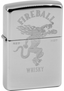 Benzínový zapalovač Zippo Fireball