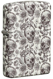 Benzínový zapalovač Zippo Skeleton Design