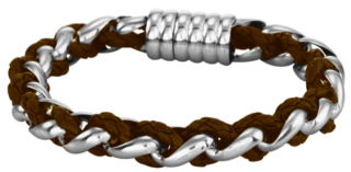Náramek z chirurgické oceli proplétaný BSS433