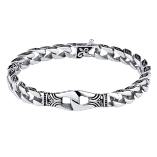 Pánský náramek THORN z chirurgické oceli KMMB72190 