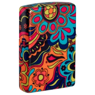 Benzínový zapalovač Zippo Flower Power Design