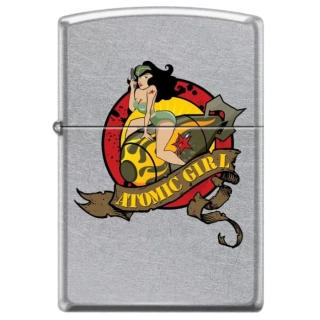 Benzínový zapalovač Zippo Atomic Girl