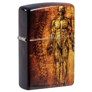 Benzínový zapalovač Zippo Anatomy Design