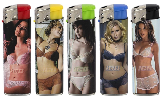 Zapalovač ICQ XHD007 Girls