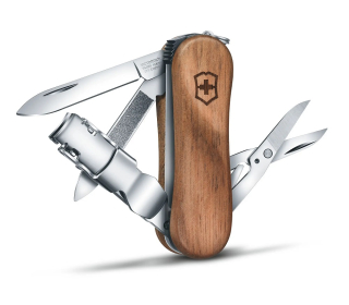 Kapesní nůž Victorinox Delémont Nail Clip Wood580