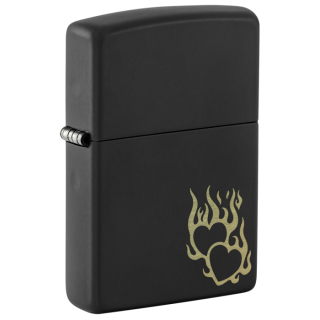 Benzínový zapalovač Zippo Fire Heart Design
