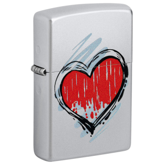 Benzínový zapalovač Zippo Heart Design