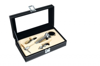 Dárkový box se 4 pomůckami, imitace kůže