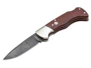 Kapesní nůž Böker Folding Hunter Damašek Cocobolo Dřevo