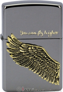 Benzínový zapalovač Zippo HIGHER EMB 28140