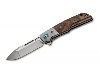 Kapesní nůž MKM Clap Santos Wood Titanium Bolster