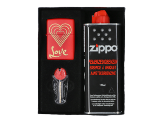 Valentýnská dárková sada Zippo Love