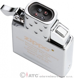 ZIPPO INSERT Windproof double plasma arc beam