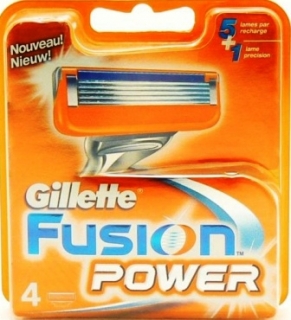 Gillette Fusion Power náhradní hlavice 4 ks