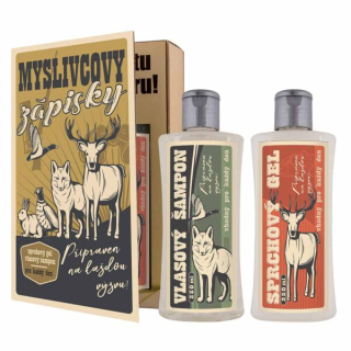 Sada kniha pro myslivce – gel 200 ml a šampon 200 ml