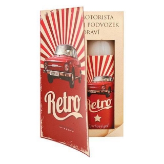 Sada retro kniha pro muže – gel 200 ml a lázeň 200 ml