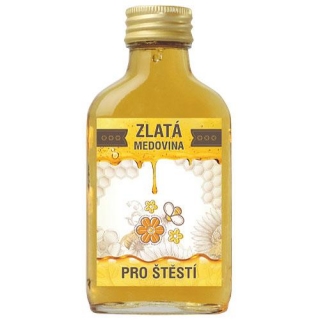 Zlatá medovina 100 ml - pro štěstí
