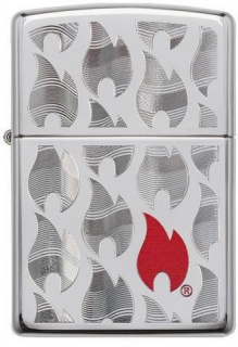 Benzínový zapalovač Zippo FLAMES 22050