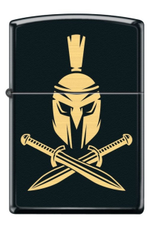Zapalovač Zippo Helmet with Crossed Swords