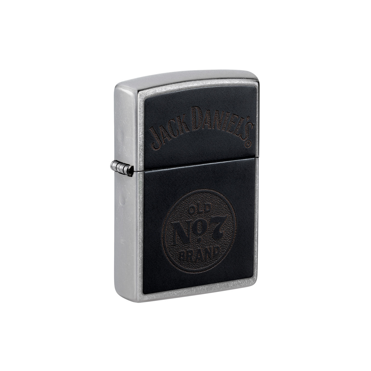 Benzínový zapalovač Zippo 25725 Jack Daniel’s Old No. 7 Leather Emblem