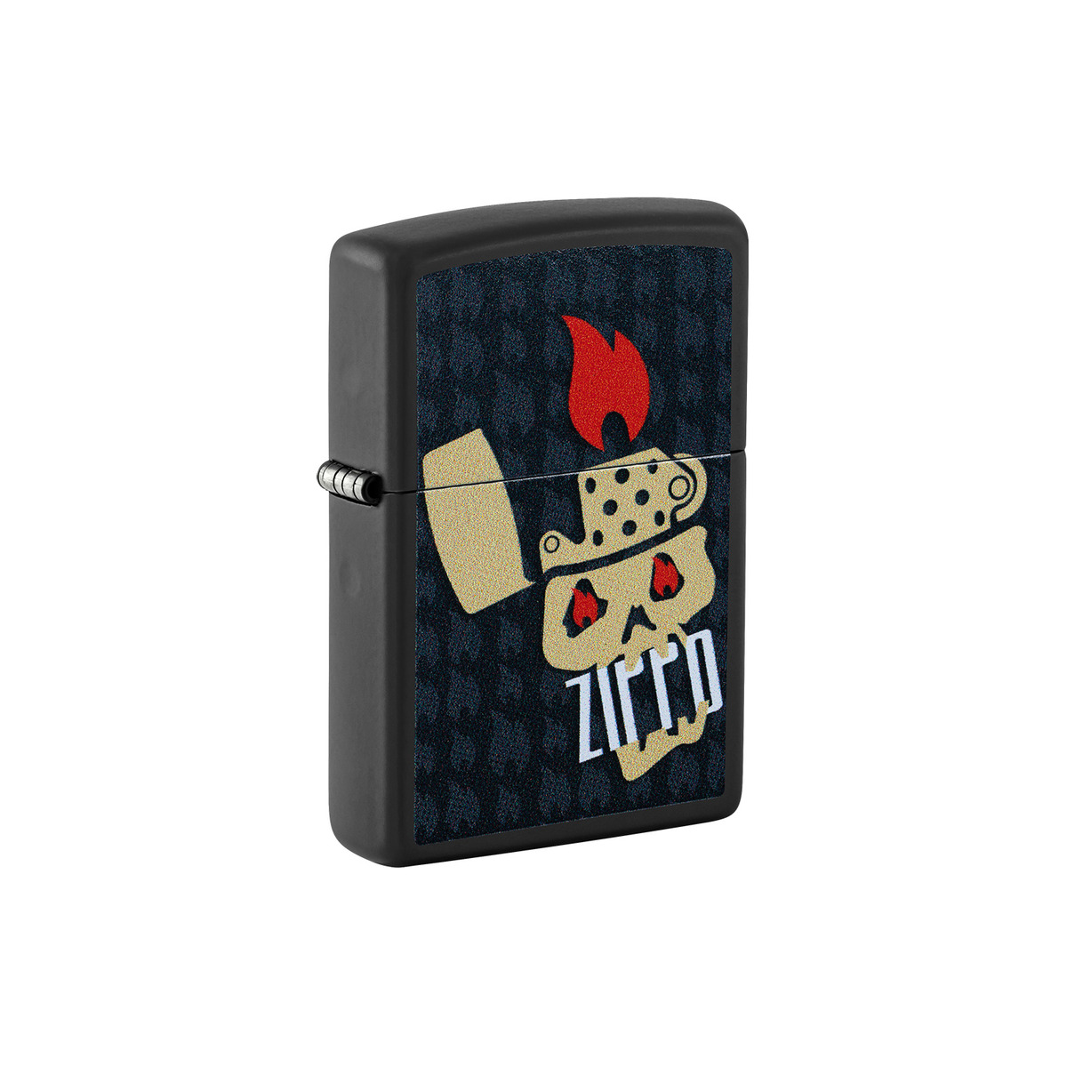 Benzínový zapalovač Zippo 66166 Skull and Flames Design